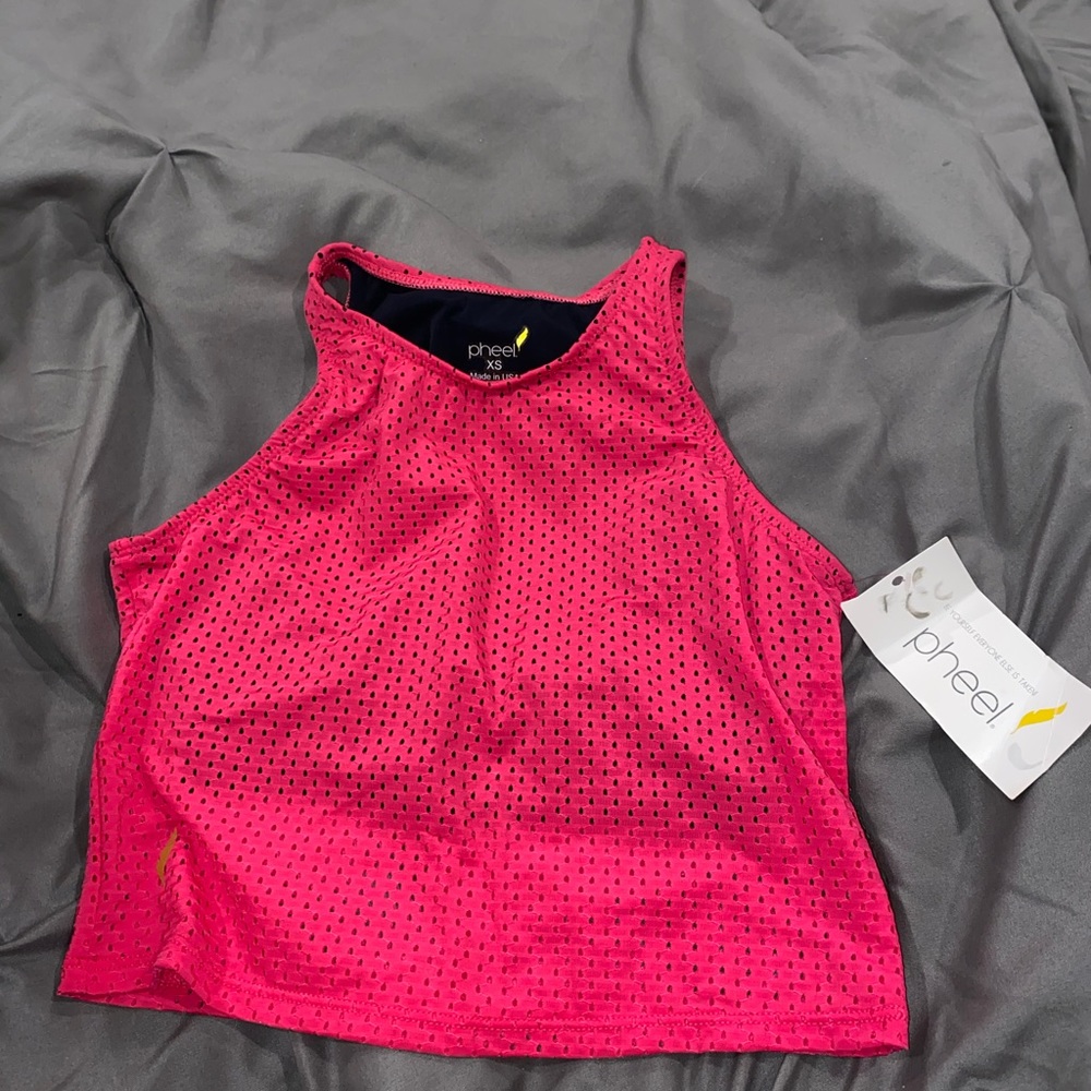 Pheel cropped tank top